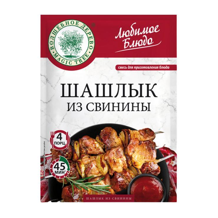 Приправа Волшебное дерево смесь для шашлыка из свинины 30 гр., саше