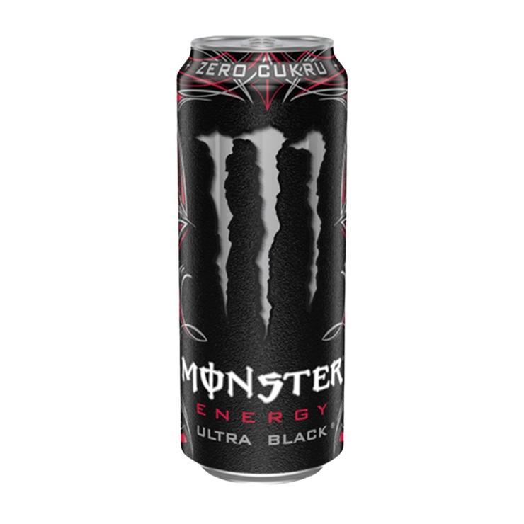 Напиток энергетический Monster Energy ultra black 500 мл., ж/б