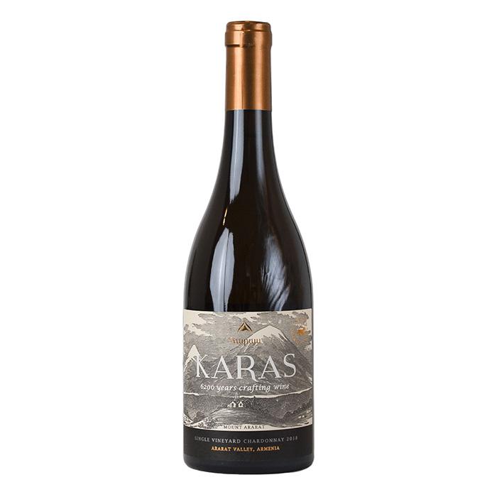 Вино Karas Chardonnay, Тиеррас де Армения белое сухое, 750 мл., стекло