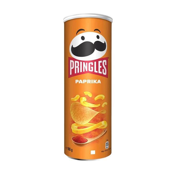 Чипсы Pringles паприка классические 165 гр.. туба