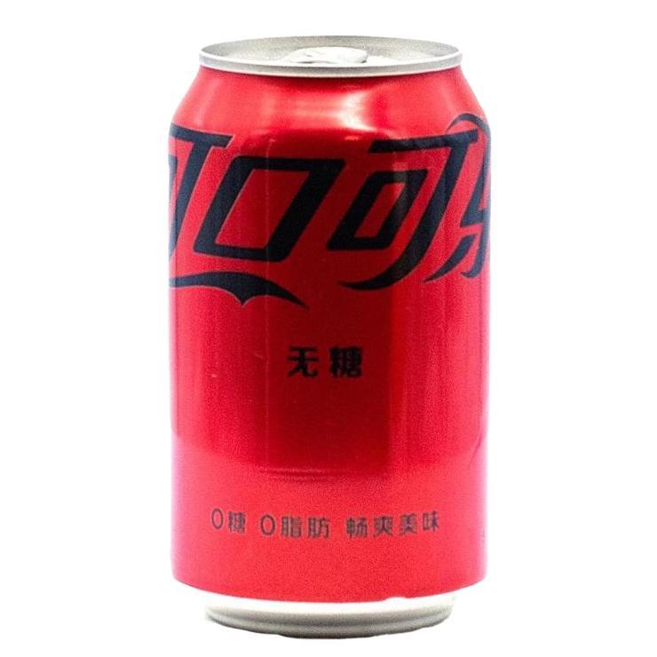 Напиток газированный Coca-Cola zero Китай 330 мл., ж/б