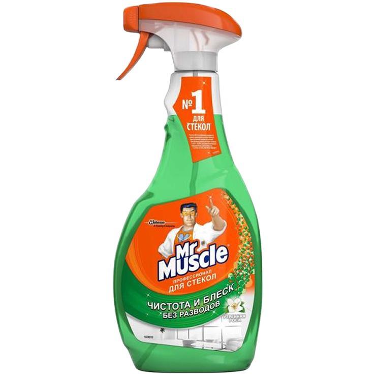 Средство для стекол Mr.Muscle для пластика и бытовой техники 480 мл., ПЭТ