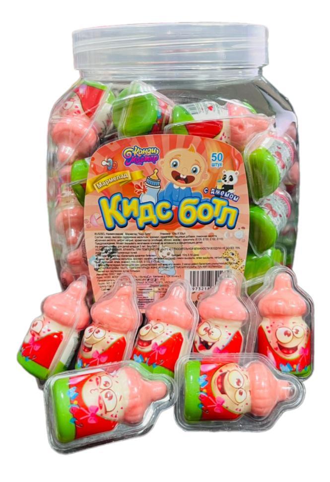 Мармелад Канди мастер Кидс ботл 10 гр., ПЭТ
