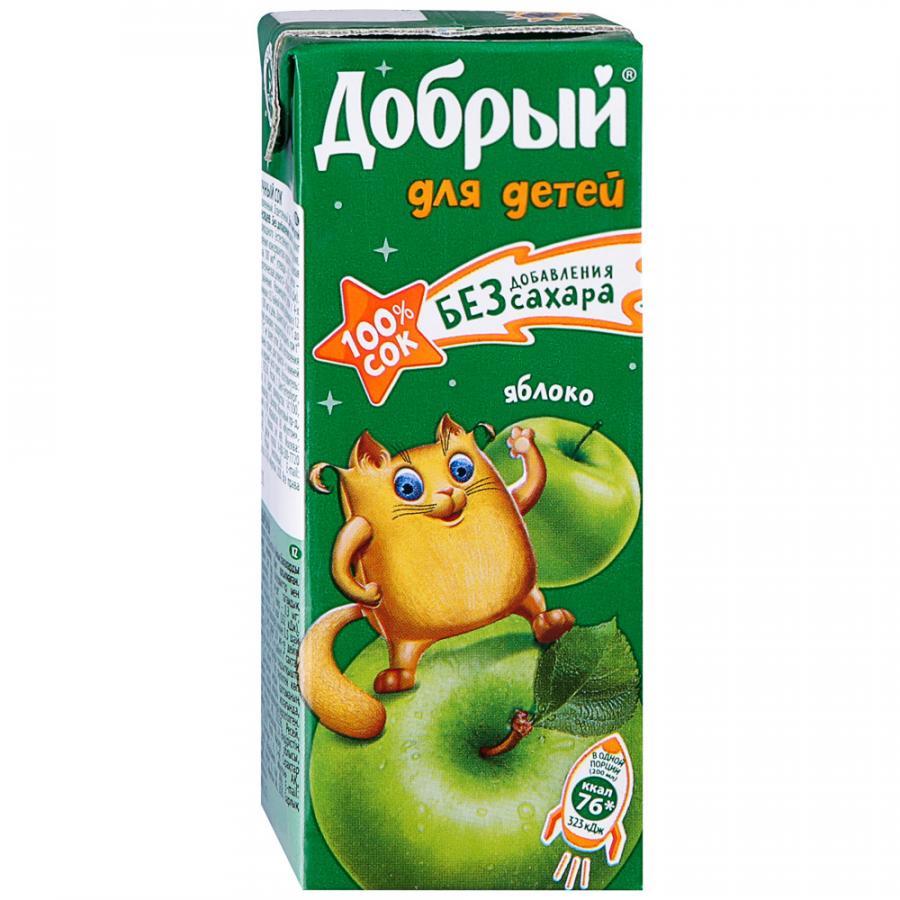 Сок Добрый яблоко 200 мл., тетра-пак
