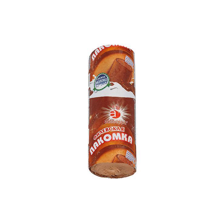 Мороженое Айсберри филеевская лакомка шоколадное 90 гр., обертка