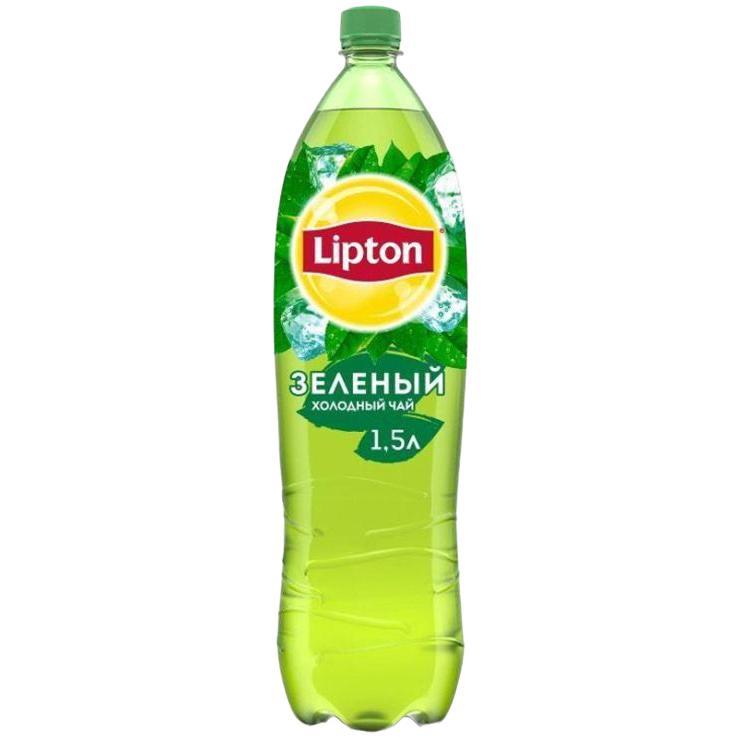 Чай холодный Lipton зеленый 1.5 л., ПЭТ