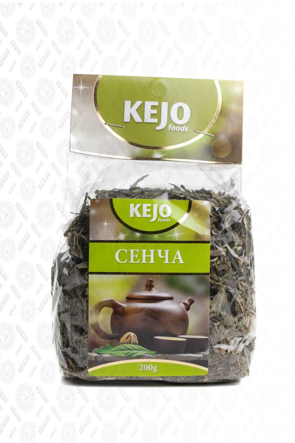 Чай KEJOfoods Сенча зеленый, 200 гр., пакет
