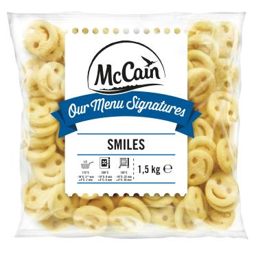 Картофельные изделия Улыбка, McCain, 1,5 кг., пакет