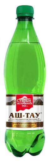 Вода газированная Аш-Тау минеральная столовая 1 л., ПЭТ