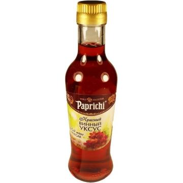 Уксус PAPRICHI из красного вина 6%, 220 мл., стекло
