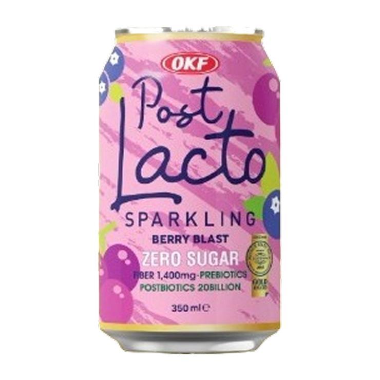 Напиток газированный Post Lacto Berry Blast zero sugar 350 мл., ж/б