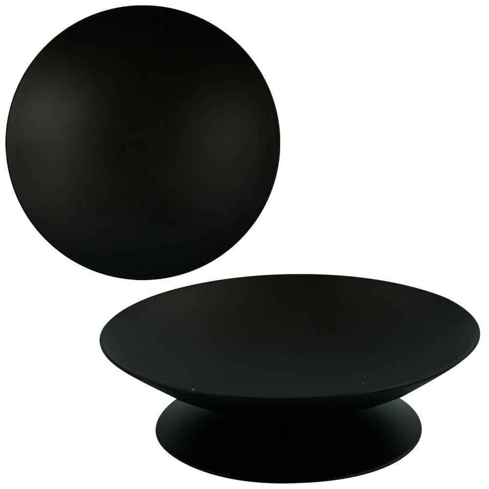 Подсвечник Мультидом кувшинка черный 5,5х8х2,5 см., пакет