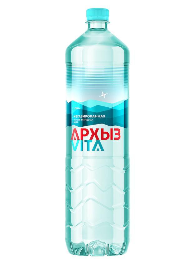 Вода негазированная Архыз горная 1.5 л., ПЭТ