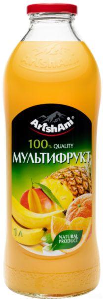 Нектар Artshani мультифруктовый 1 л., стекло