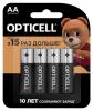 Батарейки Opticell Basic AA 4 шт., блистер