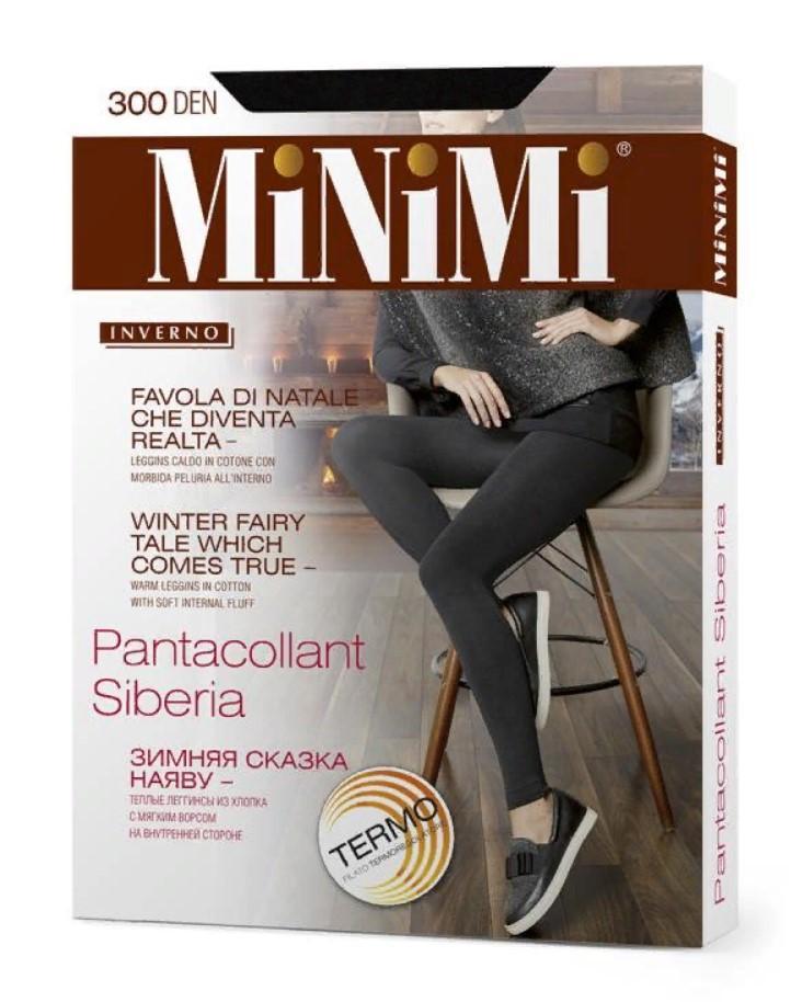 Легинсы MiNiMi pantacollant SIBERIA 300 Nero 5XL, картон