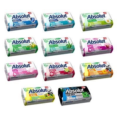 Мыло Absolut Classic туалетное антибактериальное ультразащита 90 гр., обертка