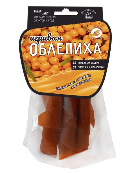 Пастила PastiLab ягодная, Облепиховая, 50 гр., пакет