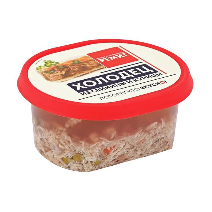 Холодец Ремит из свинины и курицы 400 гр., пластиковый контейнер