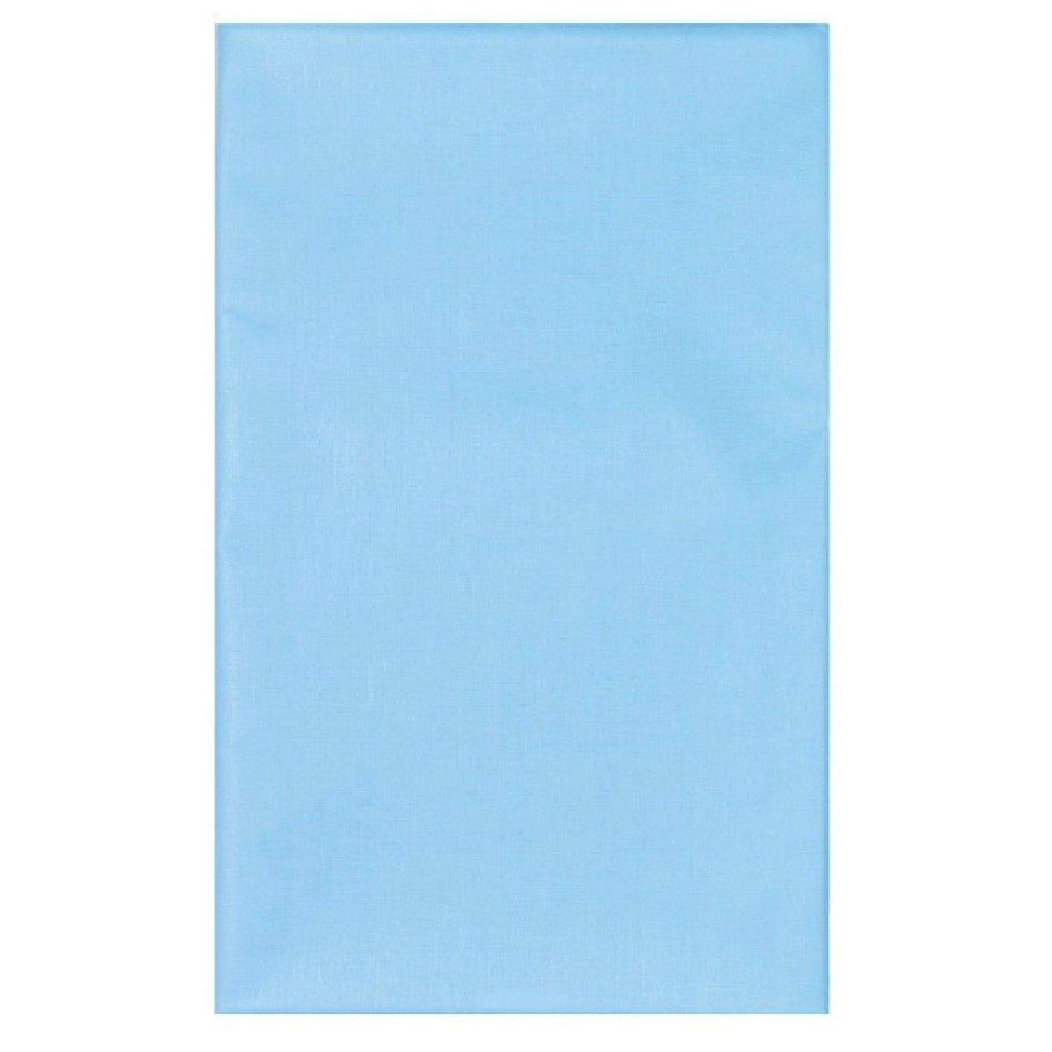 Клеенка подкладная с ПВХ покрытием без окантовки голубая 1 х 1,4 м, Колорит, 150 гр., пакет