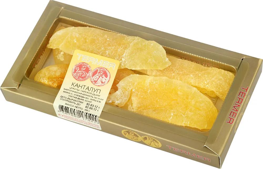 Цукаты TerMer канталуп тайская дыня 150 гр., картон