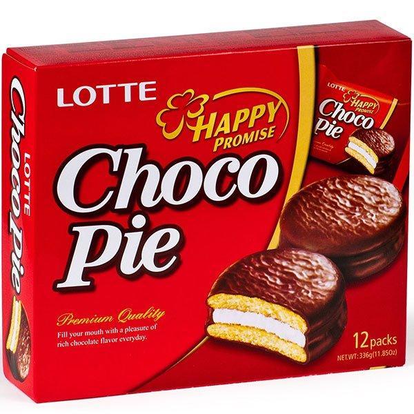 Бисквит Lotte Choco Pie 336 гр., картон