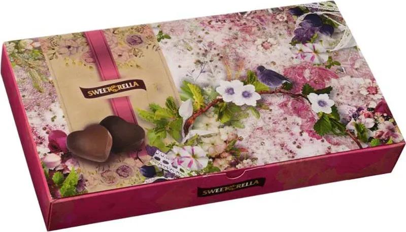 Шоколадные конфеты Sweeterella Сладкое настроение 125 гр., картон