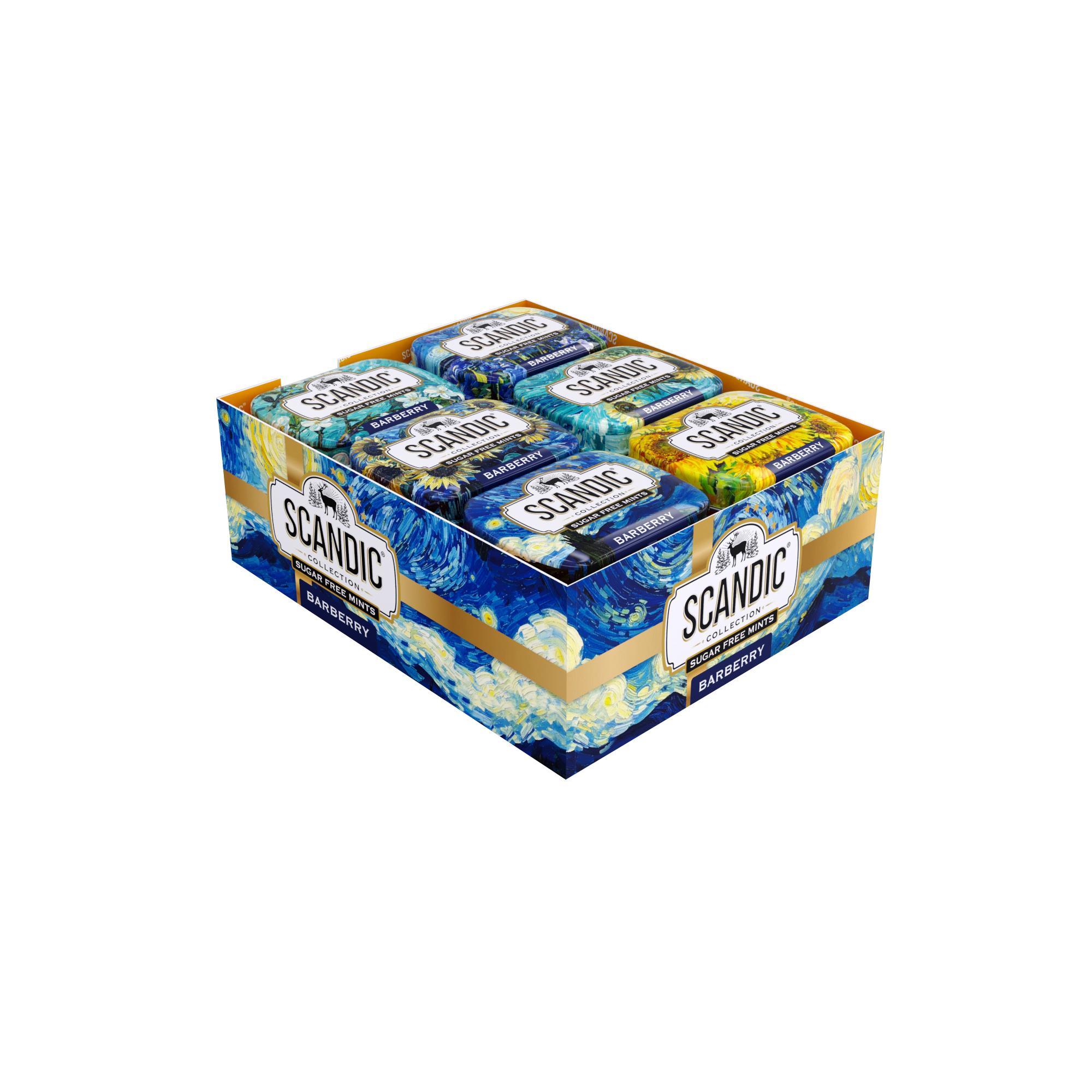 Драже Scandic барбарис без сахара 14 гр., ж/б