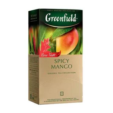 Чай Greenfield Spicy Mango зеленый 25 пакетиков 37,5 гр., картон