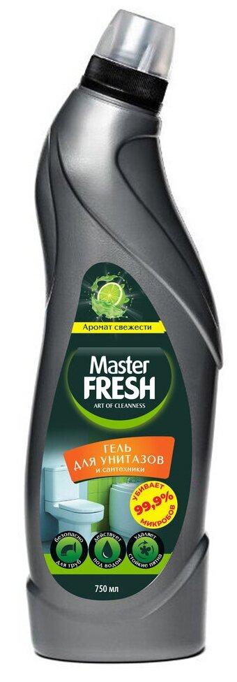 Гель для унитазов и сантехники Master FRESH 750 мл., ПЭТ