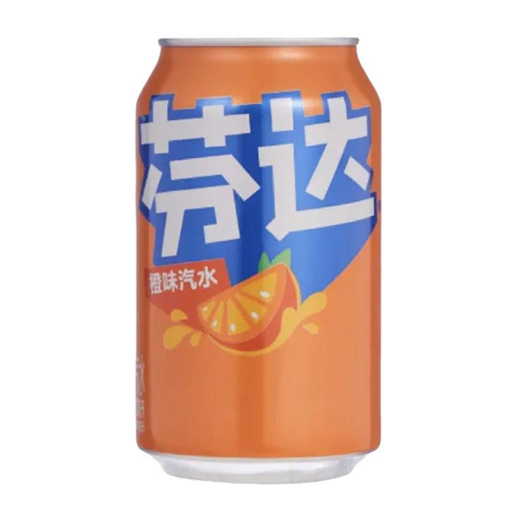 Напиток газированный Fanta Китай 330 мл., ж/б