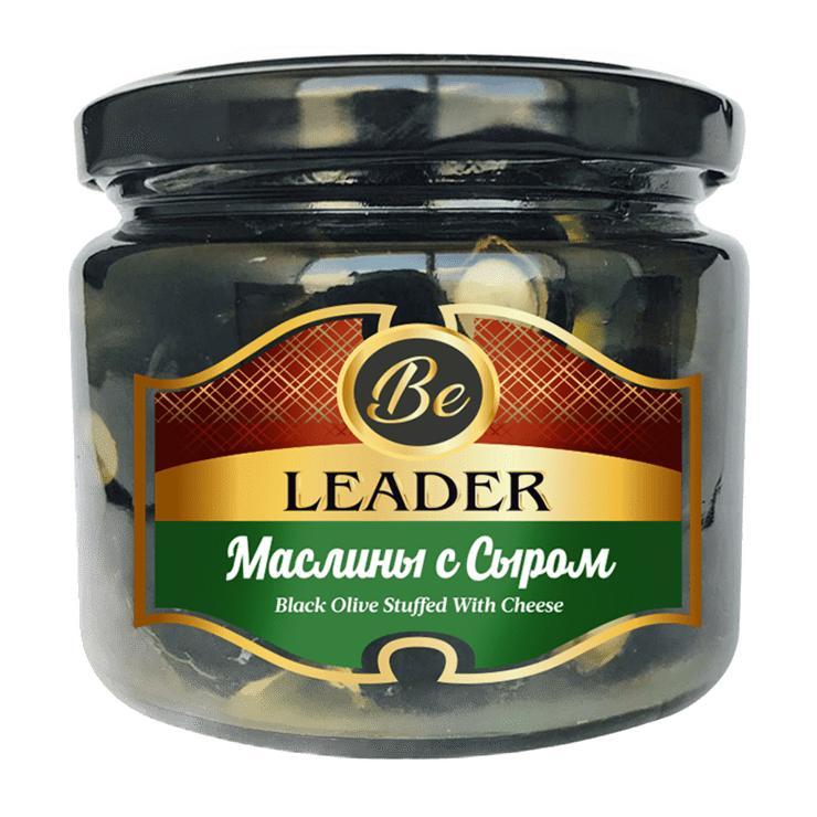 Маслины с сыром Be Leader 290 гр., стекло