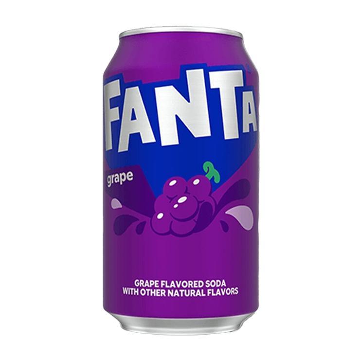 Напиток газированный Fanta виноград 355 мл., ж/б
