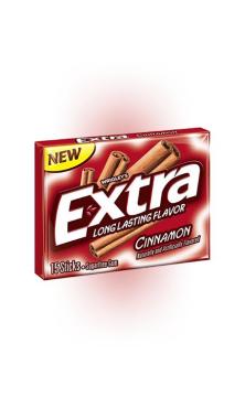 Жевательная резинка Wrigley's Extra Cinnamon25.5 гр., картон