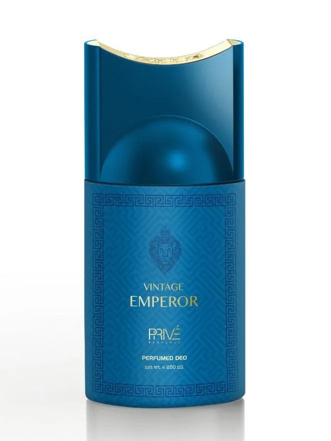 Дезодорант-спрей Prive VINTAGE EMPEROR мужской 250 мл., спрей