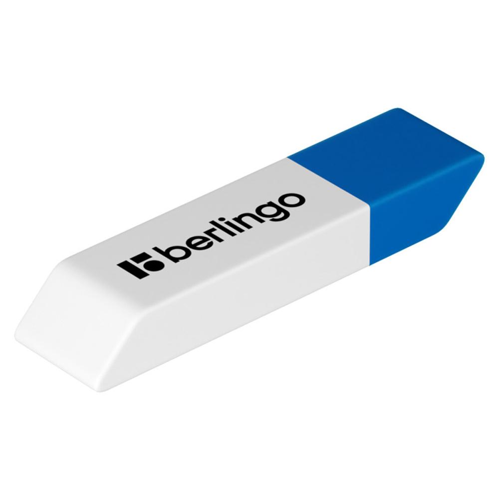 Ластик Berlingo Eraze 940 52 х 14 х 8 мм прямоугольный комбинированный скошенный., картон