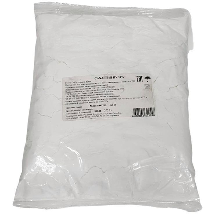 Пудра сахарная Мой продукт Россия 1 кг., флоу-пак