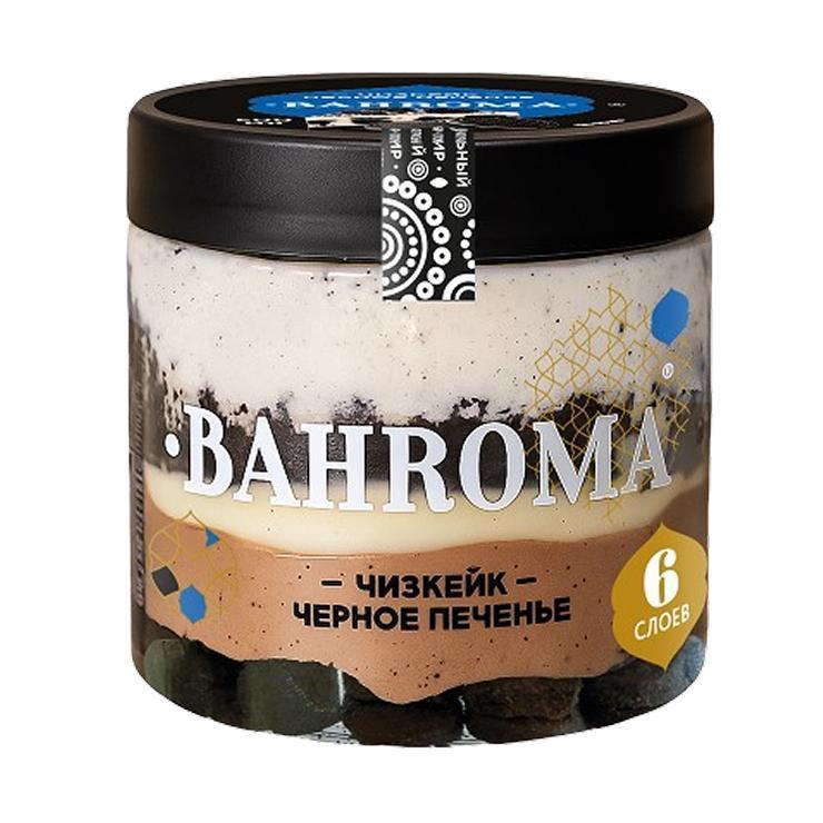 Мороженое BAHROMA чизкейк чёрное печенье 500 мл., банка