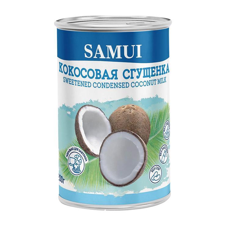 Сгущенка Samui кокосовая 200 гр., ж/б