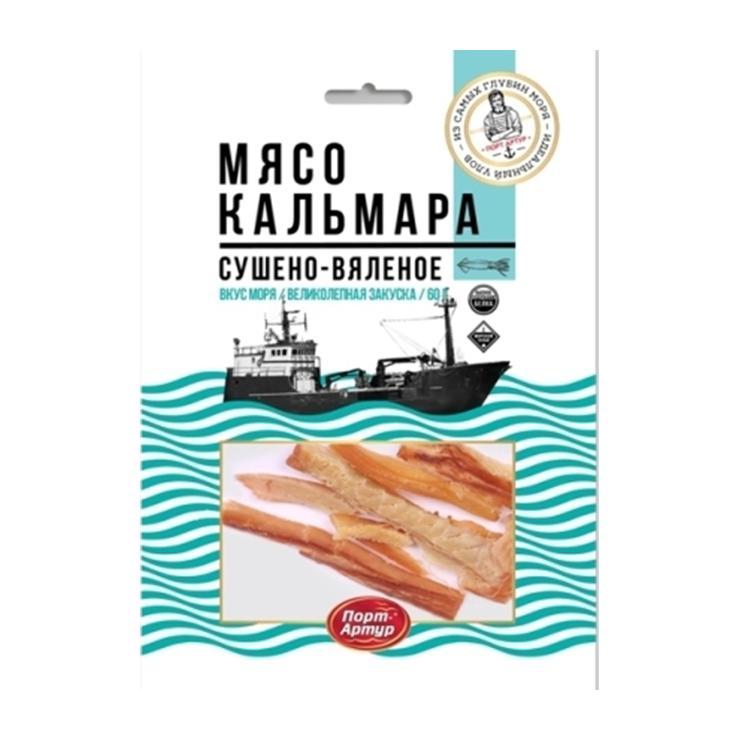 Мясо кальмара Порт-Артур 60 гр., саше