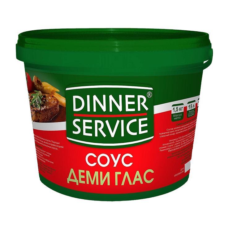 Соус Dinner service Деми Глас 1,5 кг., ведро