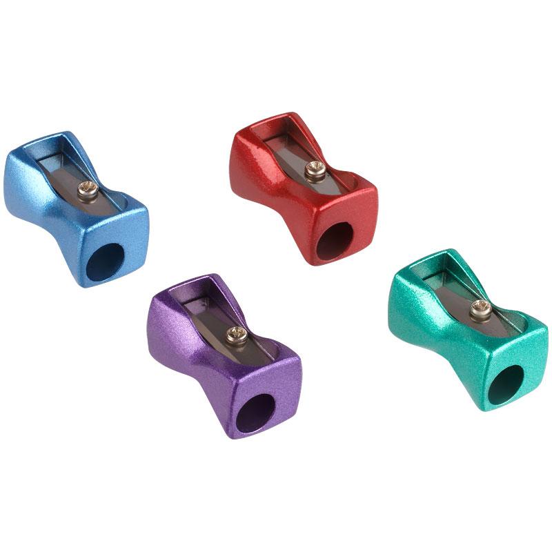 Точилка ArtSpace Metallic металлическая 1 отверстие ассорти., картон