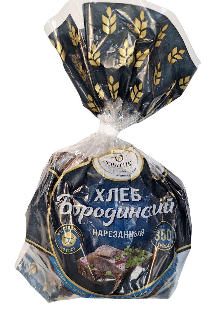 Бородинский нарезанная часть изделия ХлебПоставка 350 гр.