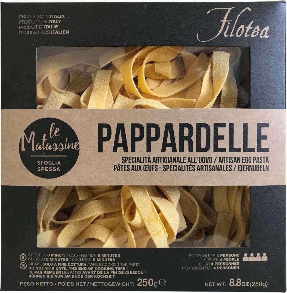 Изделия макаронные FILOTEA Паста Матассине Паппарделле 250 гр., картон