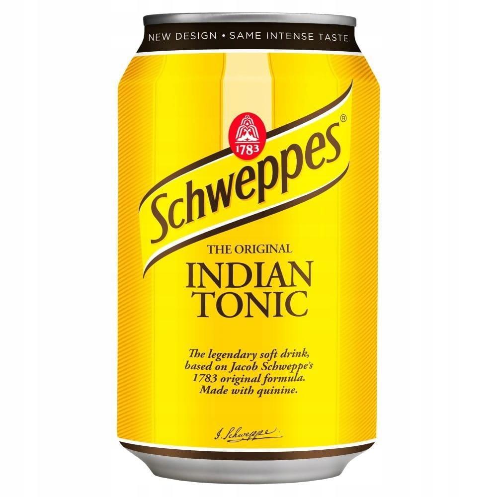 Напиток Schweppes The Original Indian Tonic газированный 330 мл., ж/б