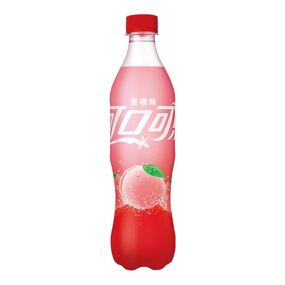 Напиток газированный Coca-Cola персик Китай 500 мл., ПЭТ