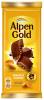 Шоколад Alpen Gold молочный арахис и кукурузные хлопья, 80 гр., флоу-пак