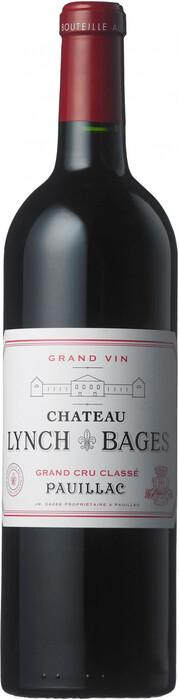Вино Шато Линч Баж, Пойяк, красное сухое Г/У 2014 Франция 750 мл., стекло
