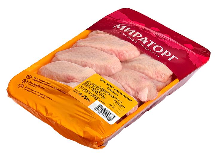 Крыло цыпленка-бройлера Мираторг плечевая часть 750 гр., полистирол