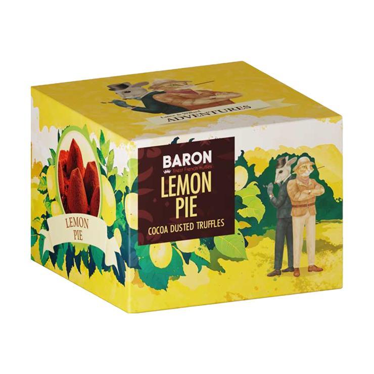 Трюфели BARON французские со вкусом лимонного пирога 100 гр., картон